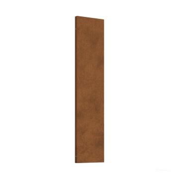 Pannello in acciaio corten Basic