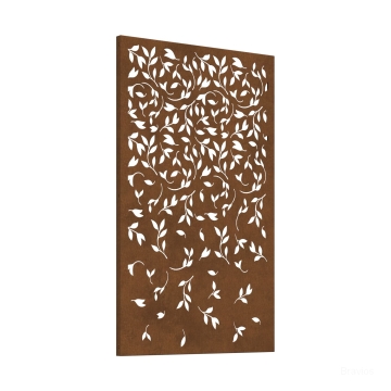 Pannello in acciaio corten naturale