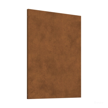 Cassetta portapacchi Knox in acciaio Corten