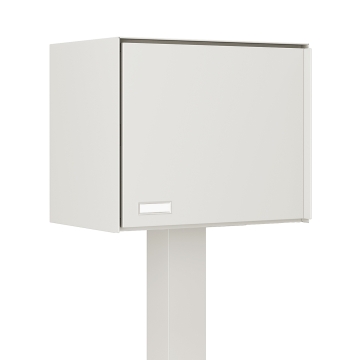 Cassetta postale con supporto postale Kopenhagen Bianco