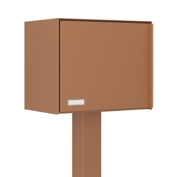 Cassetta postale con supporto postale Kopenhagen Ruggine