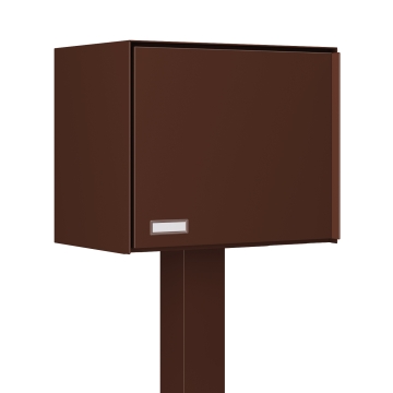 Cassetta postale con supporto postale Kopenhagen Marrone