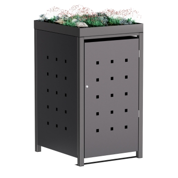Box copri bidoni Martha per uno 240L in Antracite
