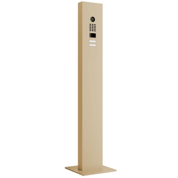Citofono con supporto incluso piastra di base Smart for Two Doorbird D1102V in Beige