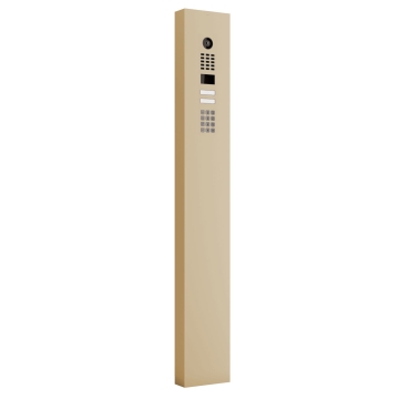 Citofono con supporto Smart for Two Doorbird D1102KV con modulo tastiera in Beige