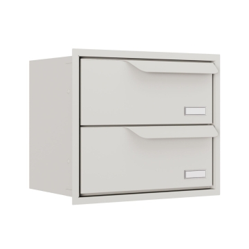 Cassetta postale da incasso Eindhoven for Two in Bianco