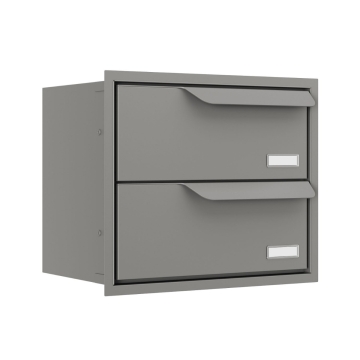 Cassetta postale da incasso Eindhoven for Two in Grigio