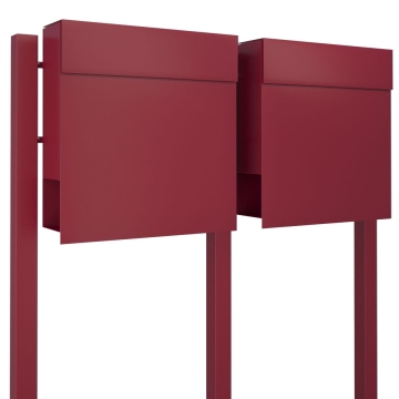 Cassetta postale in serie Manhattan for Two in Rosso