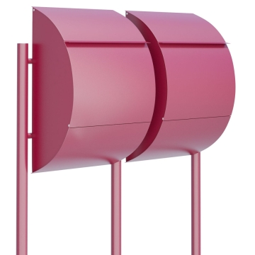 Cassetta postali in serie Jumbo for Two Rosso