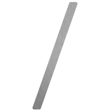 Numero Civico Sign Slash Modern ''/'' - 152 mm in acciaio inossidabile