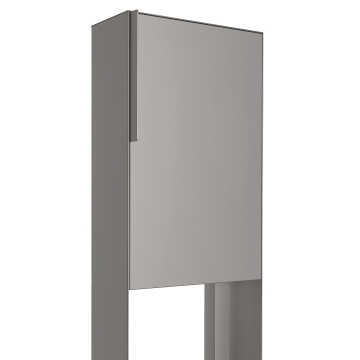 Cassetta postale Faro in Grigio metallizzato