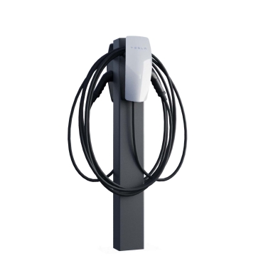 Supporto Tesla VoltStand for Two con ancoraggio a terra antracite