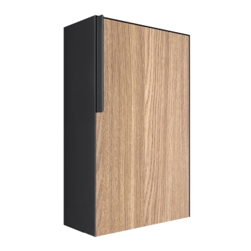 Cassetta postale Faro Nero con pannello frontale laminato