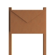 Cassetta postale con supporto postale Letter Ruggine thumbnail