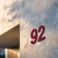 Numero Civico  ''1'' Nero thumbnail