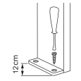 Cassetta postale con supporto Soprano in Grigio metallizzato thumbnail