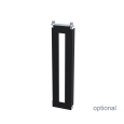 Cassetta postale con supporto Soprano in Grigio metallizzato thumbnail