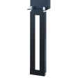 Cassetta postale con supporto Soprano in Grigio metallizzato thumbnail