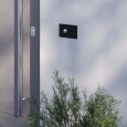 Pulsante campanello Rectangle Grigio metallizzato thumbnail