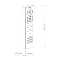 Citofono da superficie Smart-ON for Two Doorbird D1102KV con Keypad modulo in antracite thumbnail