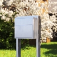 Cassetta postale con supporto Soprano in Grigio metallizzato thumbnail