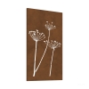 Pannello in acciaio corten naturale