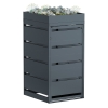 Box copri bidoni Egon per uno 120L in Antracite