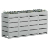Box copri bidoni Egon per quattro 120L nel Grigio chiaro