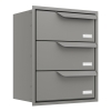 Cassetta postale da incasso Eindhoven for Three in Grigio