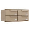 Cassetta postale da incasso Eindhoven for Four in Beige