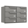 Cassetta postale da incasso Eindhoven for Six in Grigio