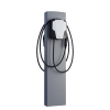 ABL Wallbox EnergizeStand for Two con ancora in grigio