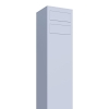 Cassetta postale in serie Monolith for Two in Bianco
