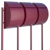 Cassetta postali in serie Jumbo for Three Rosso