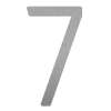 Numero Civico '' 7 '' - 152 mm in acciaio inossidabile