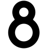 Numero Civico - autoadesivo 