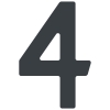 Numero Civico - autoadesivo 