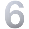 Numero Civico  ''6'' Acciaio inossidabile