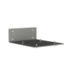 Staffa da parete Big Americano Grigio metallizzato