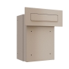 Cassetta postale passante Dante di colore beige