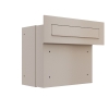 Cassetta postale passante Allegri di colore beige