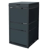 Box copri bidoni Lewis per uno 240L in Antracite