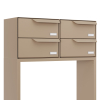 Sistema di cassette postali Rotterdam for Four in Beige