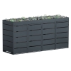 Box copri bidoni Edgar per quattro 240L in Antracite