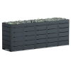 Box copri bidoni Edgar per cinque 240L in Antracite