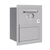Cassetta postale per pacchi Koblenz -  taglia M in Grigio agata | Montaggio a incasso