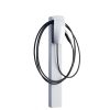 Supporto Tesla VoltStand con ancoraggio a terra bianco