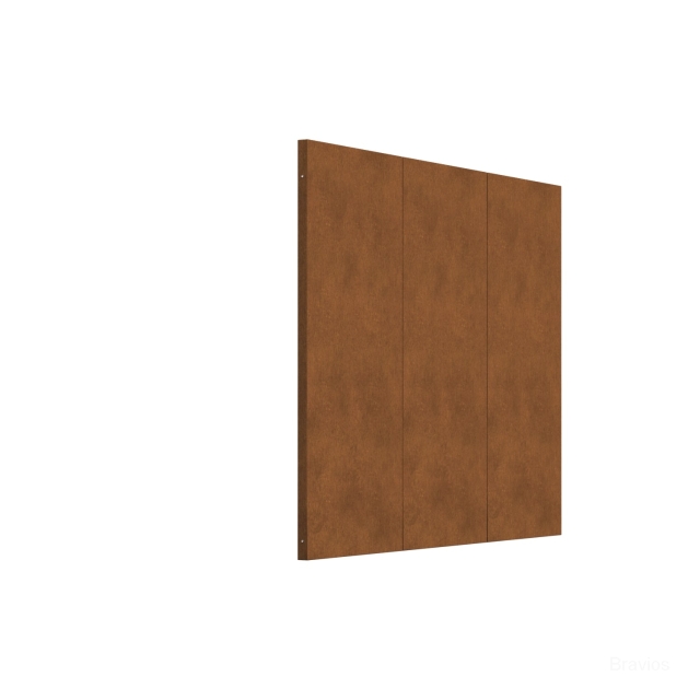 Pannello in acciaio corten Basic
