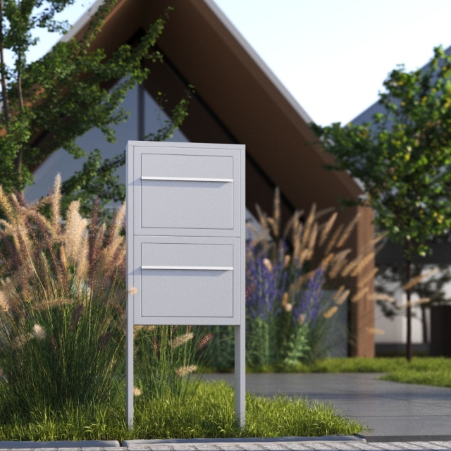 Cassetta postale in serie Elegance for Two in Rosso