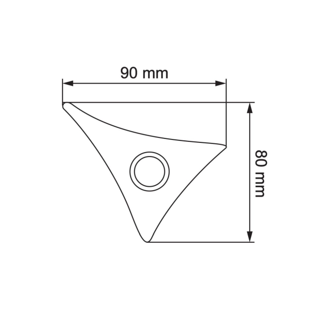Pulsante campanello Segel Bianca